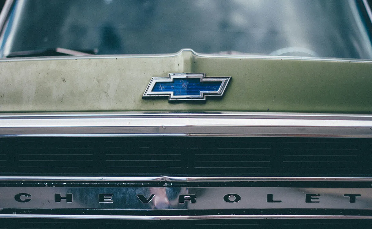 green chevy truck